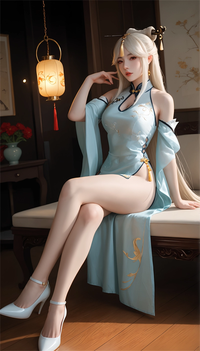 图片[4]-[第105期] [原神] [凝光性感写真 ]  [128P]-晚漫-共享AI国漫精致绘画AI高清视频