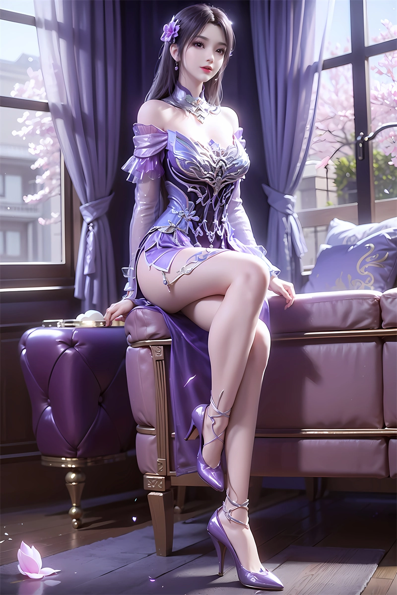 图片[4]-[第107期] [斗破苍穹] [小医仙 · 系列一] 涩涩 [91P]-晚漫-共享AI国漫精致绘画AI高清视频