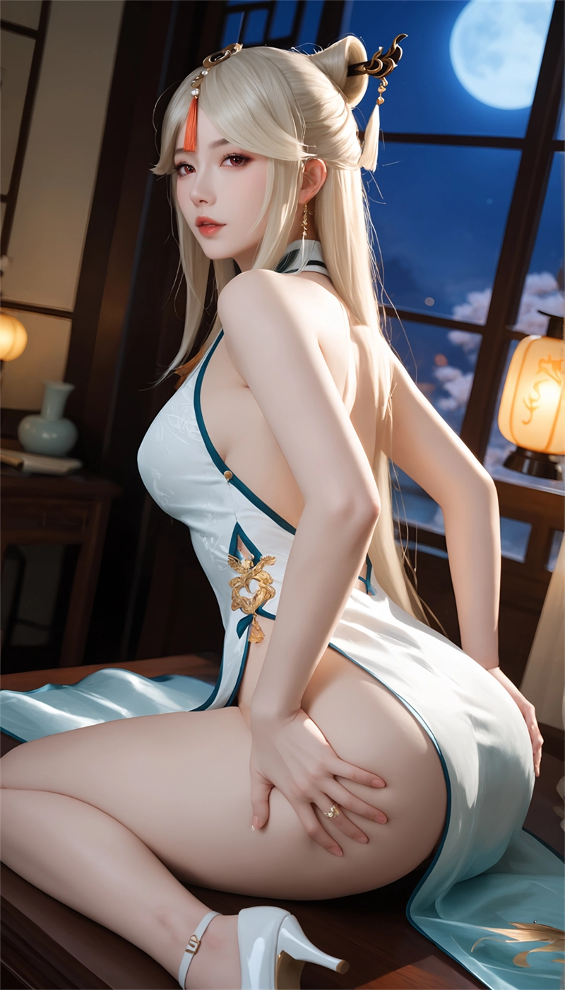 图片[5]-[第105期] [原神] [凝光性感写真 ]  [128P]-晚漫-共享AI国漫精致绘画AI高清视频