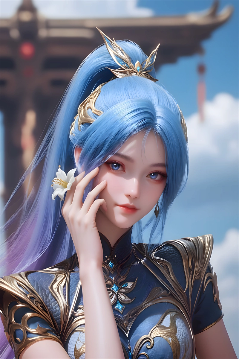 图片[4]-[第120期] [绝世唐门] [王冬儿 · 系列二] 涩涩 [101P]-晚漫-共享AI国漫精致绘画AI高清视频