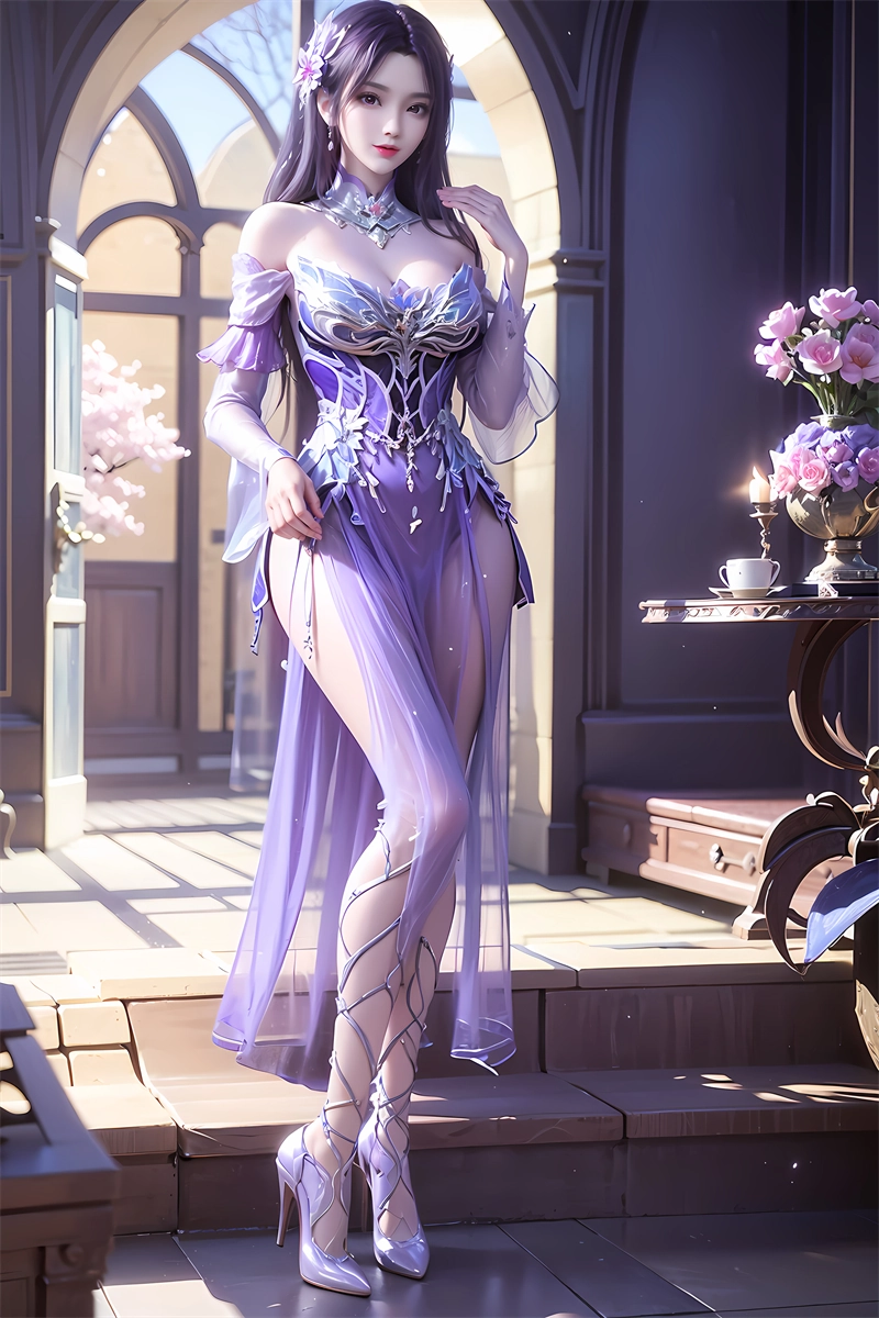 图片[2]-[第107期] [斗破苍穹] [小医仙 · 系列一] 涩涩 [91P]-晚漫-共享AI国漫精致绘画AI高清视频