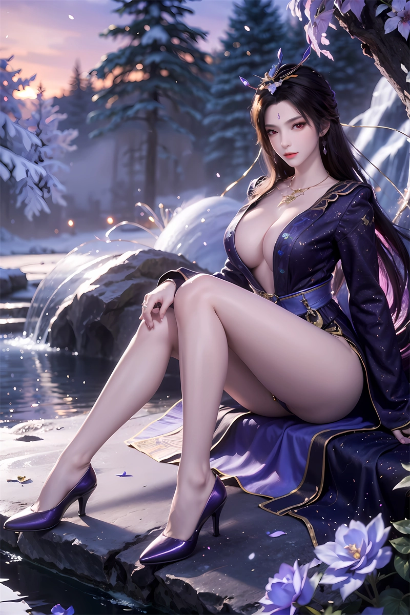 图片[1]-[第135期] [丹道至尊] [紫霞 · 系列] 涩涩 [95P]-晚漫-共享AI国漫精致绘画AI高清视频