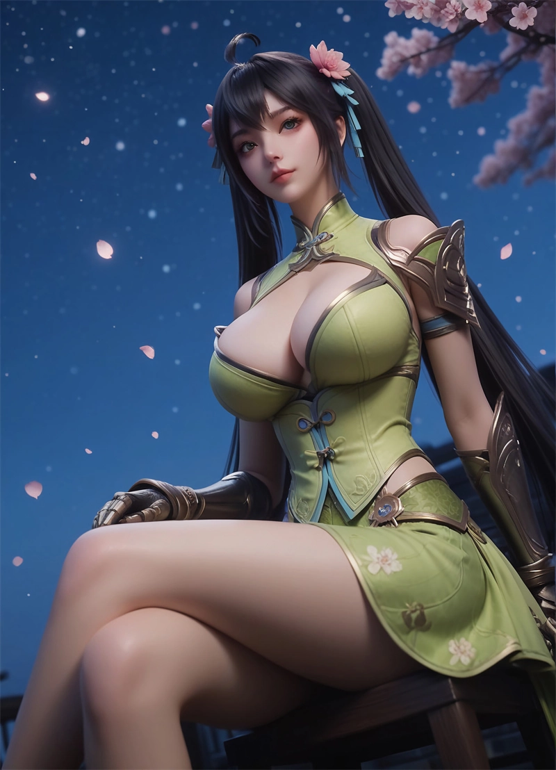 图片[3]-[第136期] [王者荣耀-孙尚香 · 系列] 涩涩 [111P]-晚漫-共享AI国漫精致绘画AI高清视频