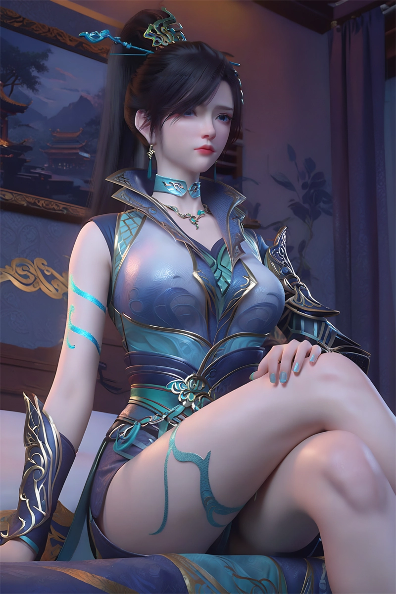 图片[3]-[第155期] [斗破苍穹-青鳞] 涩涩 [114P]-晚漫-共享AI国漫精致绘画AI高清视频