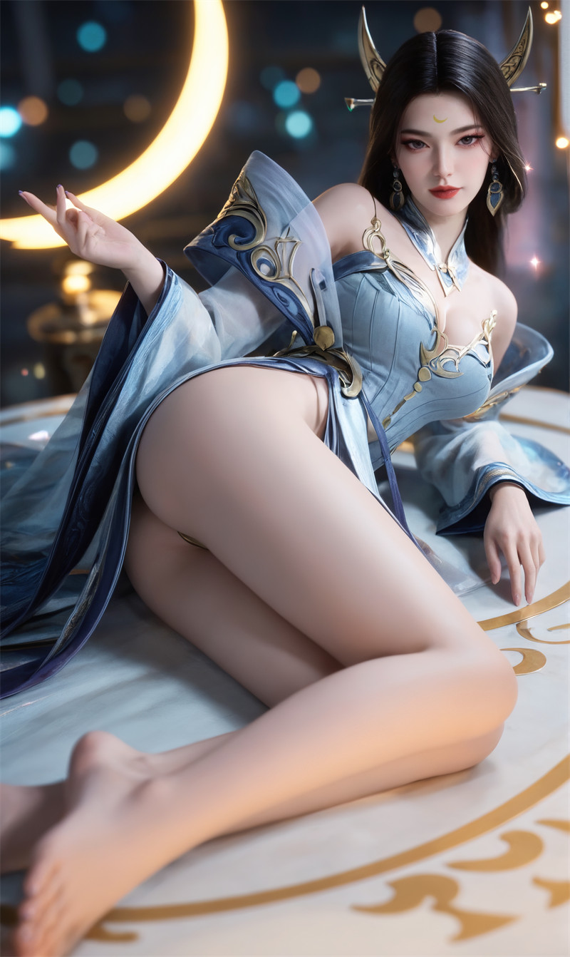 图片[2]-[第203期] [师兄啊师兄] [姮娥 · 系列一] 涩涩 [239P]-晚漫-共享AI国漫精致绘画AI高清视频