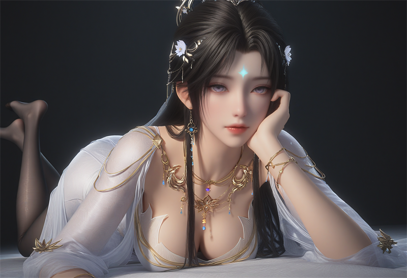 图片[2]-[第372期] [完美世界] [清漪 · 系列一] 涩涩 [72P]-晚漫-共享AI国漫精致绘画AI高清视频