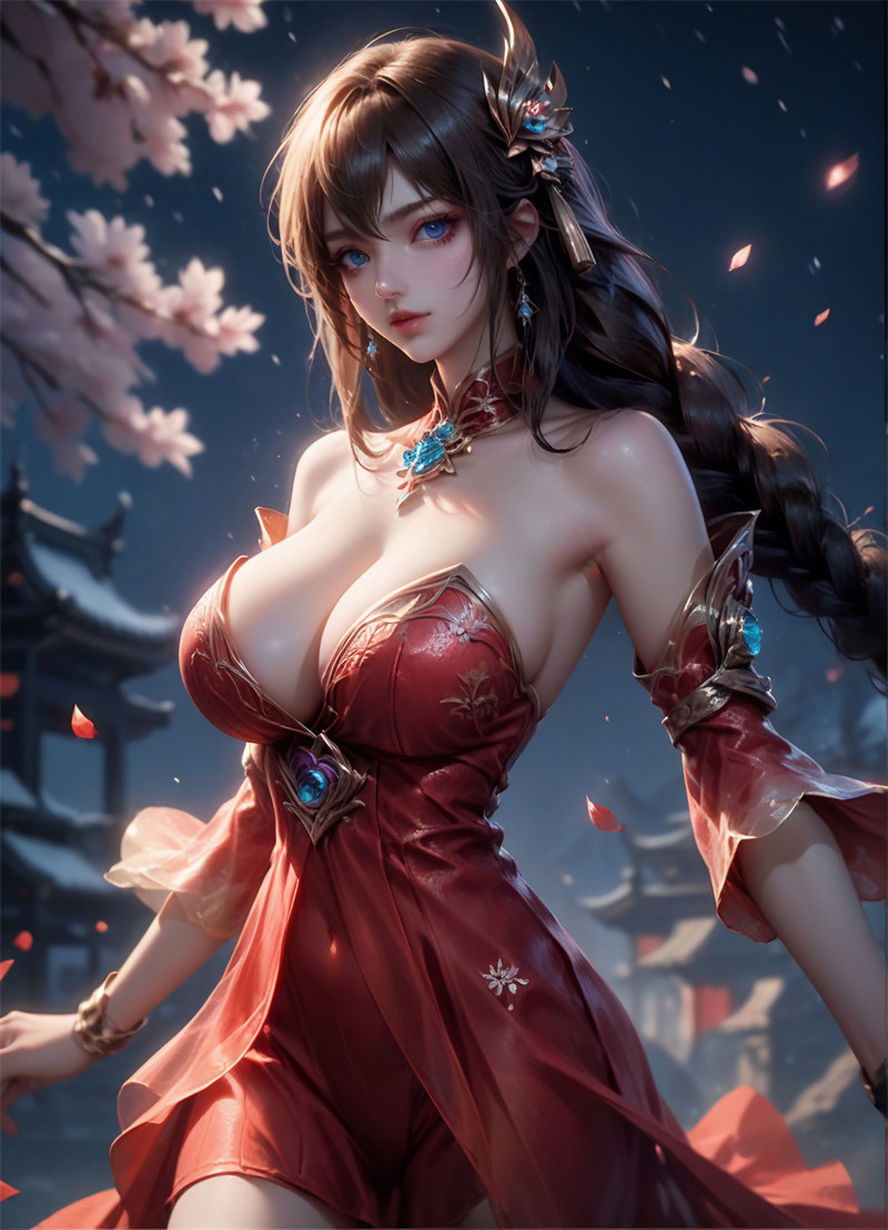 图片[2]-[第235期] [王者荣耀] [大乔 · 系列一] 涩涩 [105P]-晚漫-共享AI国漫精致绘画AI高清视频