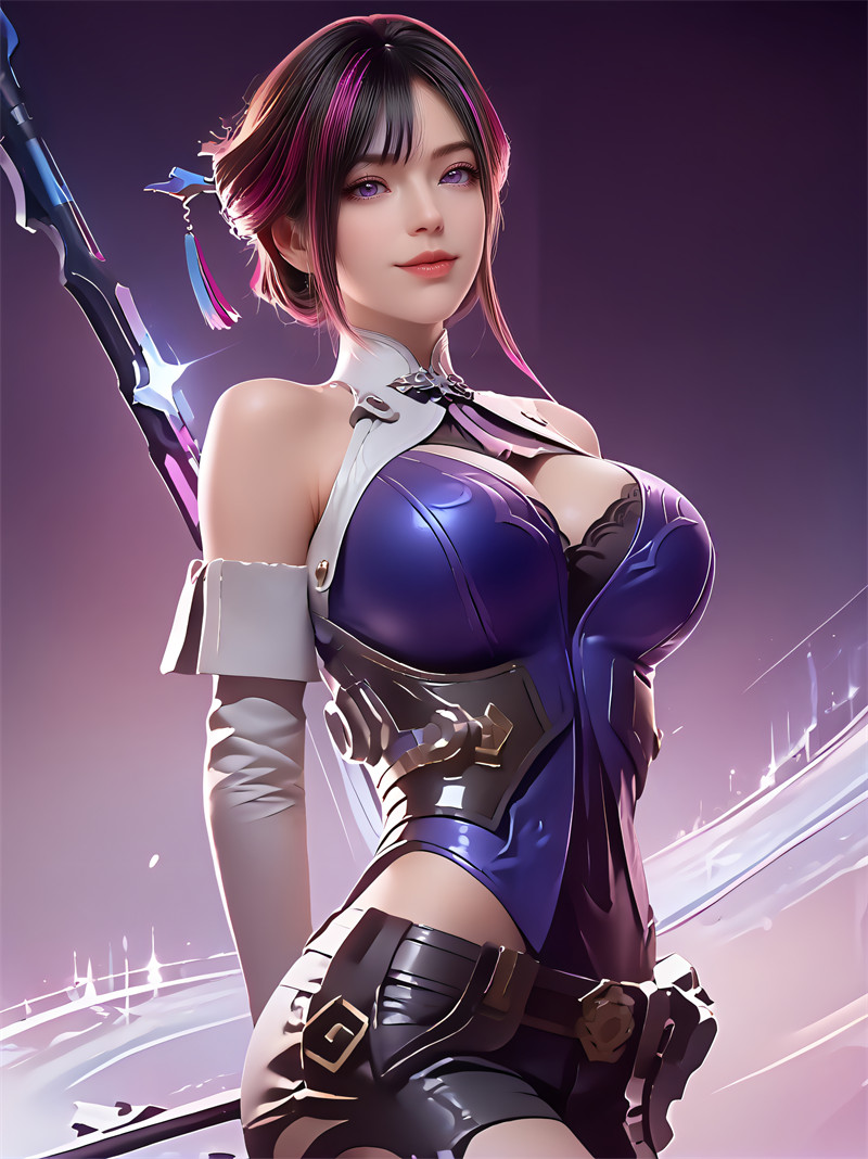 图片[3]-[第49期] [穿越火线] [虹儿 · 系列一] 涩涩 [40P]-晚漫-共享AI国漫精致绘画AI高清视频