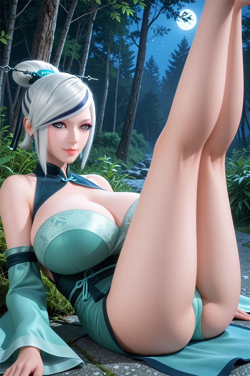 图片[4]-[第35期] [秦时明月] [晓梦 · 系列一] 涩涩 [70P]-晚漫-共享AI国漫精致绘画AI高清视频