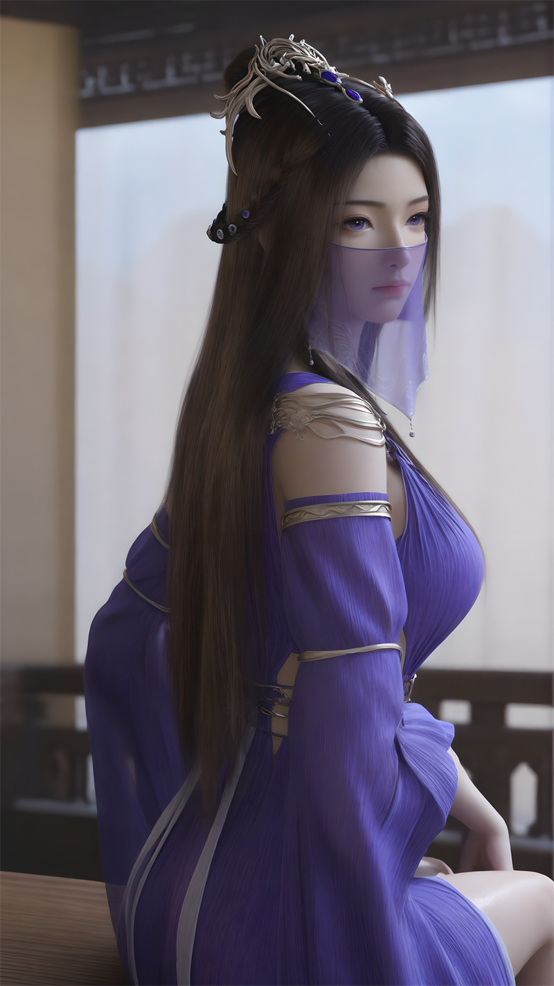 图片[2]-[第21期] [凡人修仙传] [紫灵 · 系列二] 涩涩 [210P]-晚漫-共享AI国漫精致绘画AI高清视频