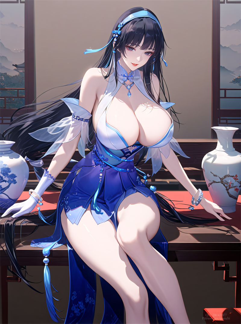 图片[3]-[第482期] [王者荣耀] [西施 · 系列一] 涩涩 [60P]-晚漫-共享AI国漫精致绘画AI高清视频