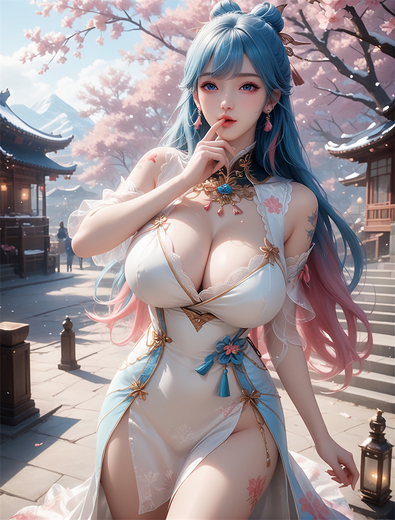 图片[4]-[第677期] [绝世唐门] [唐舞桐 · 系列] 涩涩 [102P]-晚漫-共享AI国漫精致绘画AI高清视频