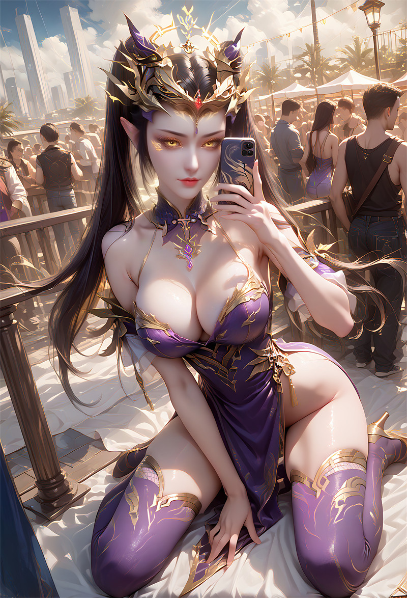 图片[4]-[第113期] [斗破苍穹] [紫妍 · 系列一] 涩涩 [65P]-晚漫-共享AI国漫精致绘画AI高清视频