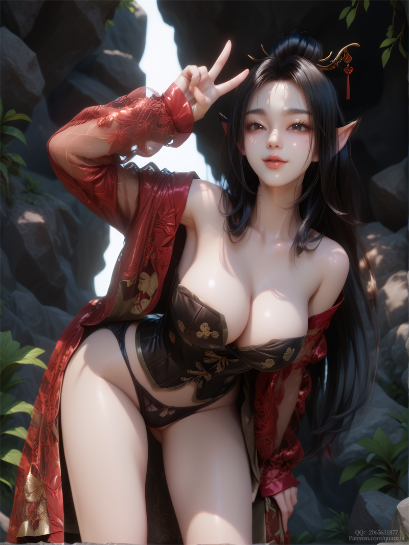 图片[2]-[第249期] [中国惊奇先生] [小狐狸 · 系列一] 涩涩 [50P]-晚漫-共享AI国漫精致绘画AI高清视频