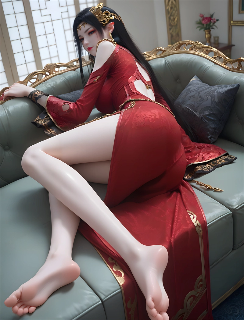 图片[2]-[第208期] [斗破苍穹] [美杜莎 · 高跟玉足篇] 涩涩 [60P]-晚漫-共享AI国漫精致绘画AI高清视频