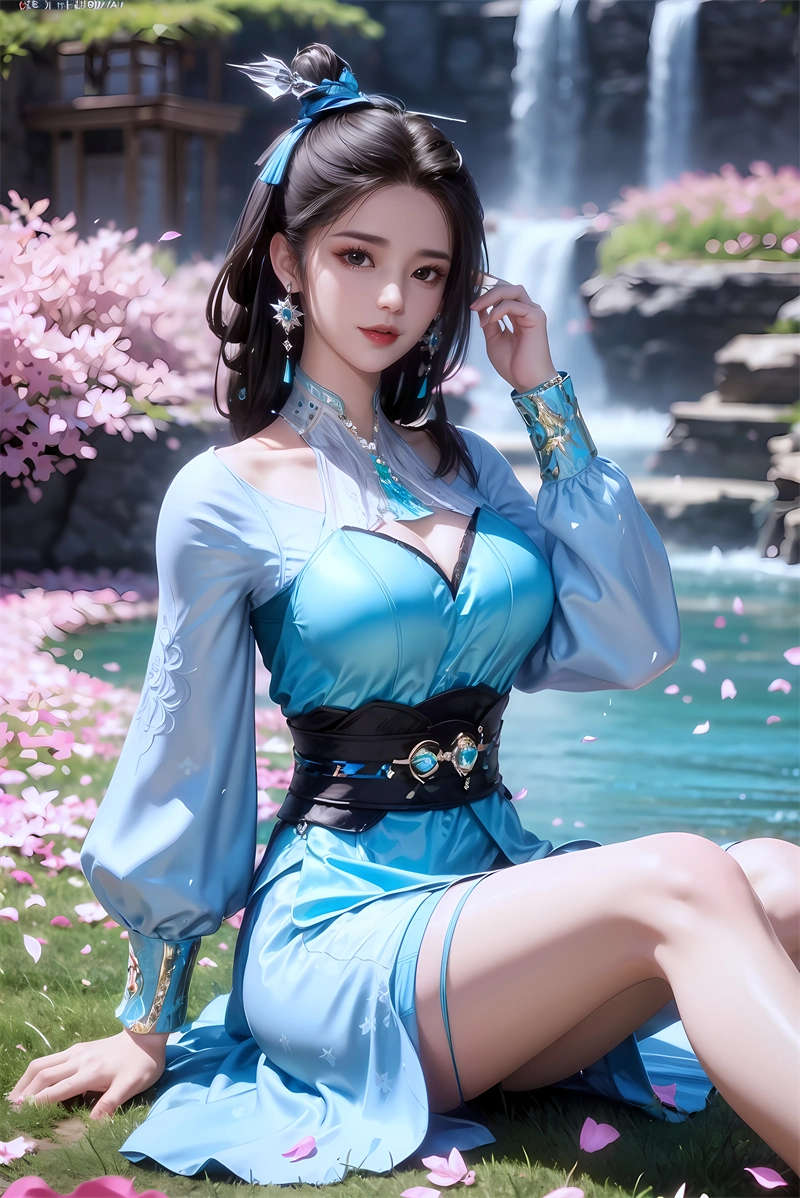 图片[1]-[第464期] [我师兄实在太稳健了] [蓝灵娥 · 系列] 涩涩 [85P]-晚漫-共享AI国漫精致绘画AI高清视频