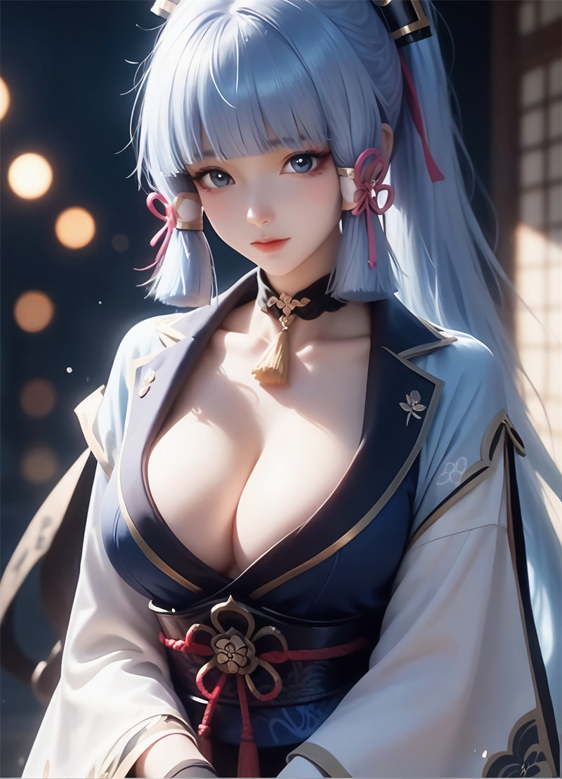 图片[3]-[第143期] [原神] [神里绫华 · 系列一] 涩涩 [108P]-晚漫-共享AI国漫精致绘画AI高清视频