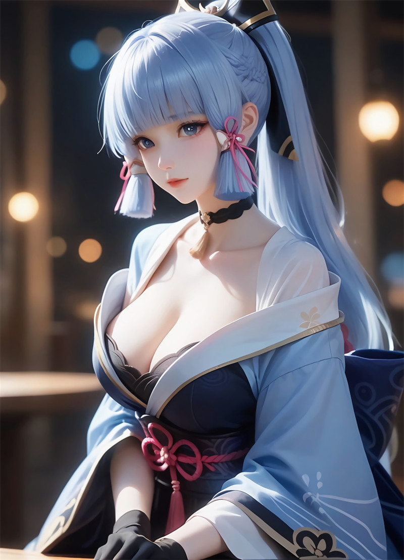 图片[1]-[第143期] [原神] [神里绫华 · 系列一] 涩涩 [108P]-晚漫-共享AI国漫精致绘画AI高清视频