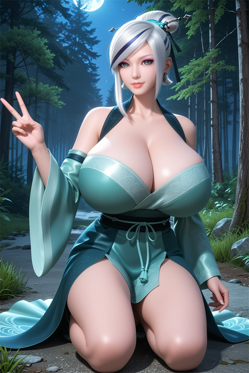 图片[2]-[第35期] [秦时明月] [晓梦 · 系列一] 涩涩 [70P]-晚漫-共享AI国漫精致绘画AI高清视频