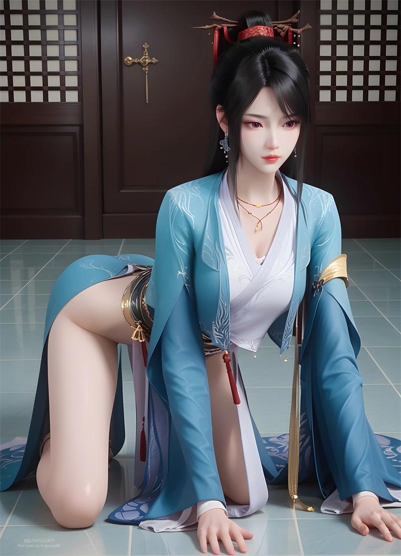 图片[2]-[第419期] [元尊] [夭夭 · 系列] 涩涩 [42P]-晚漫-共享AI国漫精致绘画AI高清视频