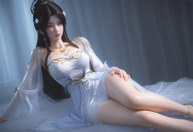 图片[3]-[第372期] [完美世界] [清漪 · 系列一] 涩涩 [72P]-晚漫-共享AI国漫精致绘画AI高清视频