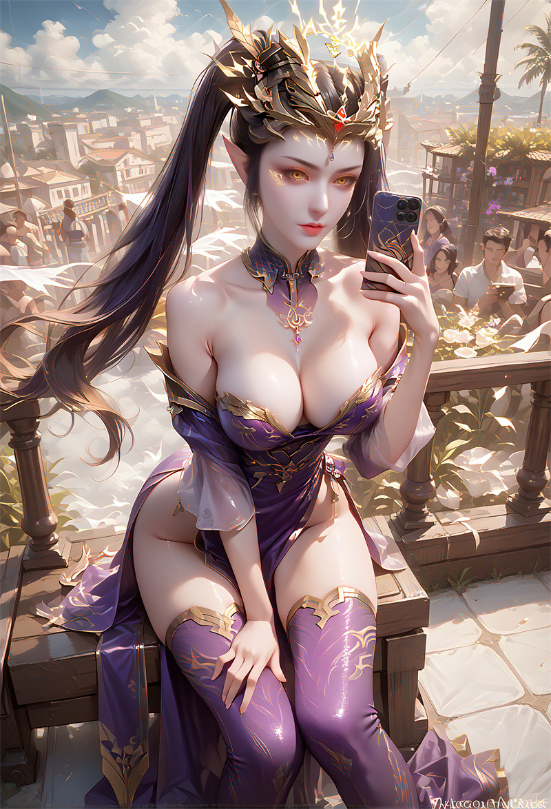 图片[5]-[第113期] [斗破苍穹] [紫妍 · 系列一] 涩涩 [65P]-晚漫-共享AI国漫精致绘画AI高清视频