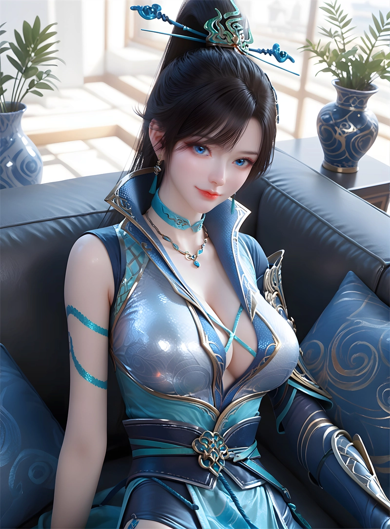 图片[2]-[第296期] [斗破苍穹] [青鳞 · 系列] 涩涩 [60P]-晚漫-共享AI国漫精致绘画AI高清视频