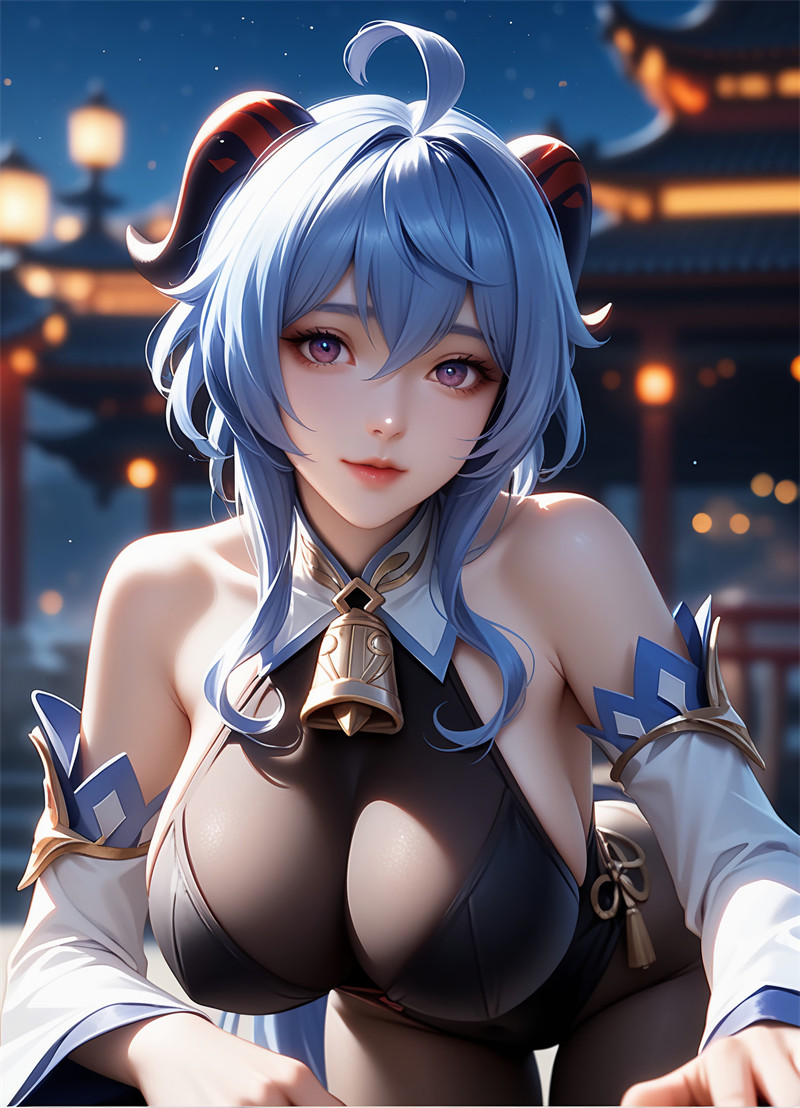 图片[2]-[第425期] [原神] [甘雨 · 系列一] 涩涩 [106P]-晚漫-共享AI国漫精致绘画AI高清视频