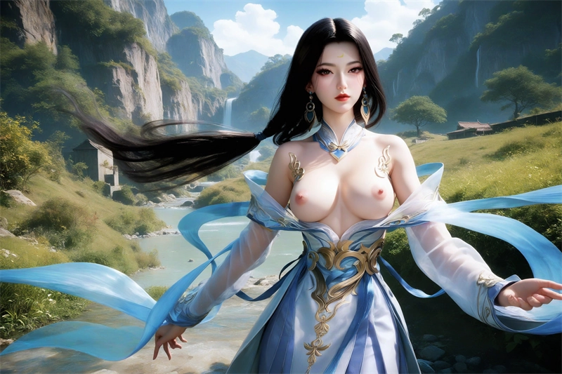 图片[3]-[第343期] [师兄啊师兄] [姮娥 · 系列] 涩涩 [165P]-晚漫-共享AI国漫精致绘画AI高清视频