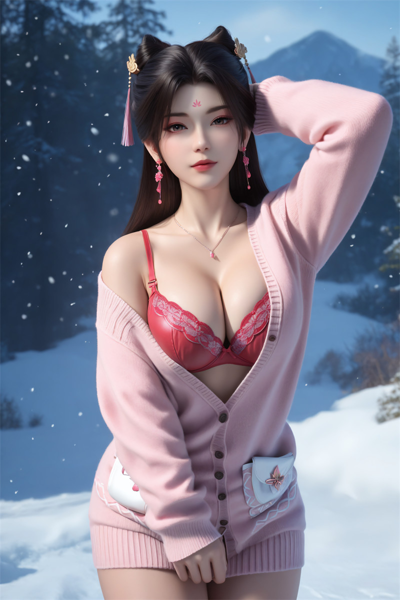 图片[2]-[第191期] [神墓] [梦可儿 · 系列二] 涩涩 [70P]-晚漫-共享AI国漫精致绘画AI高清视频