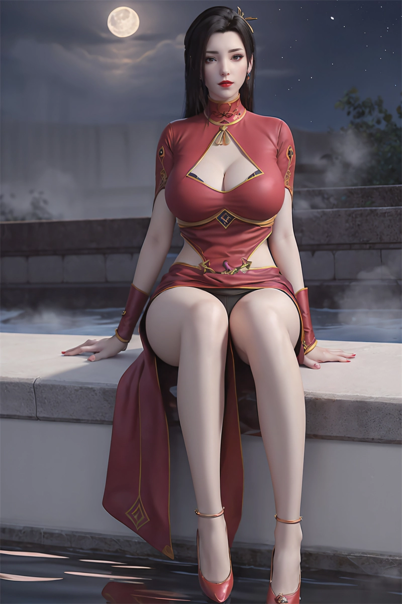 图片[3]-[第230期] [斗破苍穹] [萧玉 · 系列] 涩涩 [83P]-晚漫-共享AI国漫精致绘画AI高清视频