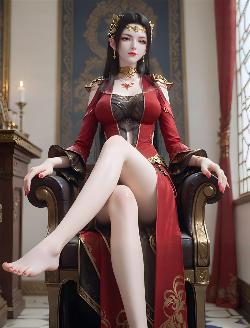 图片[4]-[第208期] [斗破苍穹] [美杜莎 · 高跟玉足篇] 涩涩 [60P]-晚漫-共享AI国漫精致绘画AI高清视频