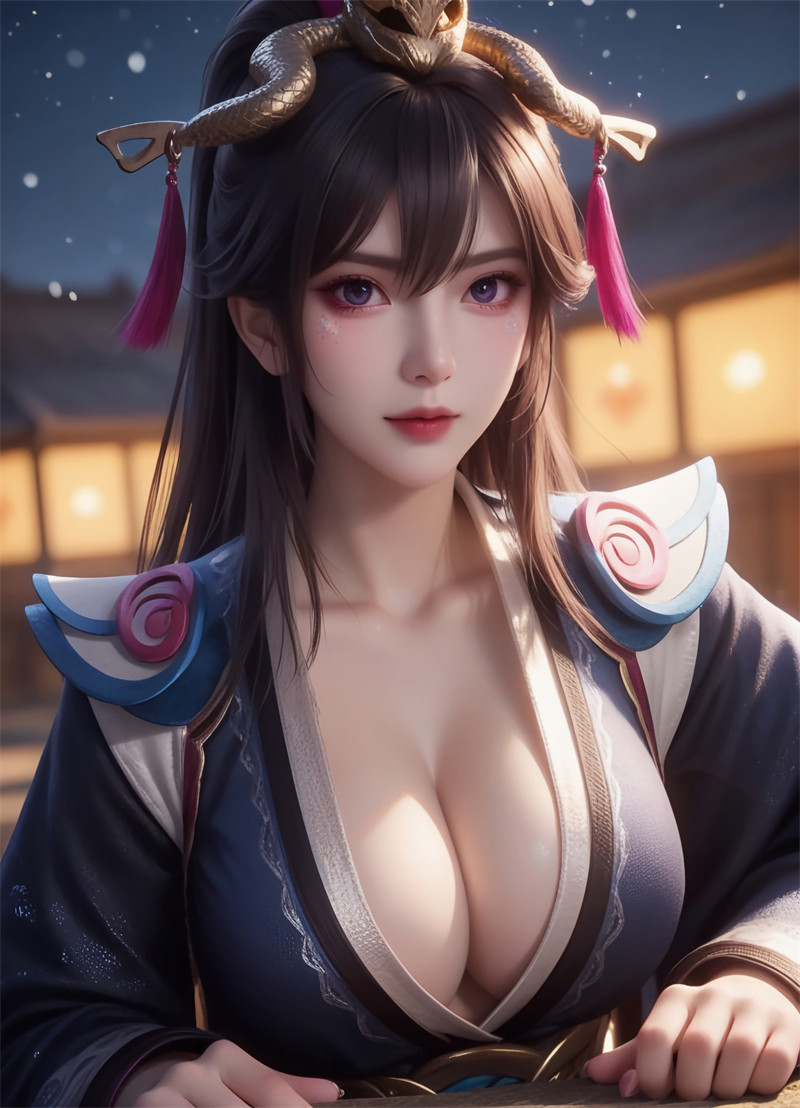 图片[2]-[第603期] [斗破苍穹] [美杜莎 · 系列] 涩涩 [106P]-晚漫-共享AI国漫精致绘画AI高清视频