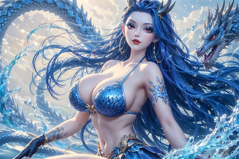 图片[1]-[第428期] [哪吒] [敖闰 · 系列] 涩涩 [85P]-晚漫-共享AI国漫精致绘画AI高清视频