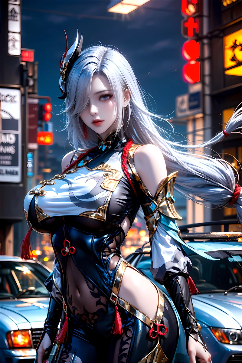 图片[1]-[第233期] [原神] [申鹤 · 系列] 涩涩 [59P]-晚漫-共享AI国漫精致绘画AI高清视频