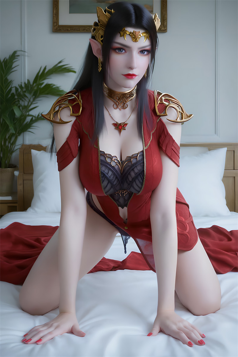 图片[5]-[第125期] [斗破苍穹] [美杜莎 · 系列二] 涩涩 [160P]-晚漫-共享AI国漫精致绘画AI高清视频