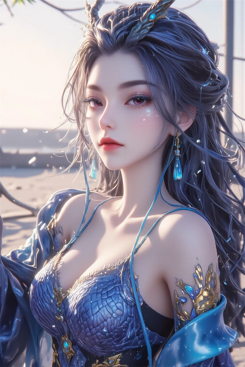 图片[2]-[第855期] [哪吒闹海] [敖闰 · 系列] 写真 [150P]-晚漫-共享AI国漫精致绘画AI高清视频