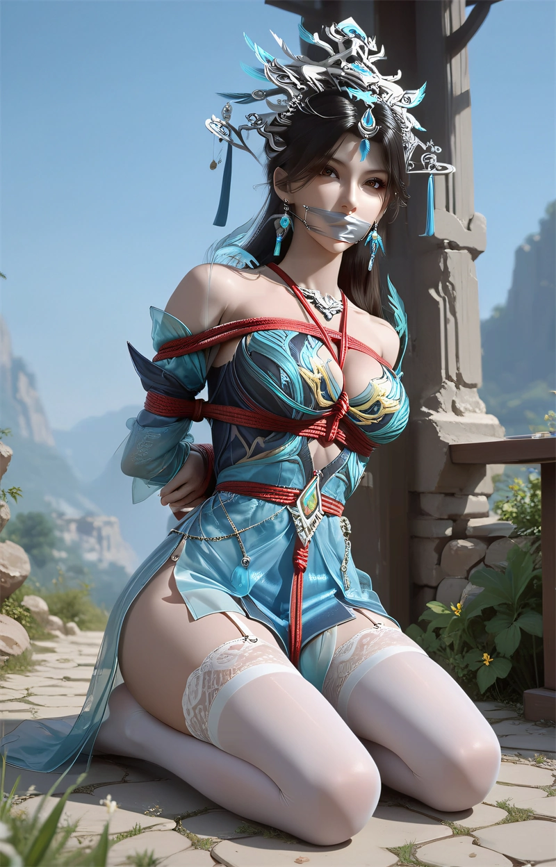 图片[4]-[第988期] [云深不知梦] [燕倾霏 · 系列] 捆绑异物调教 [51P]-晚漫-共享AI国漫精致绘画AI高清视频