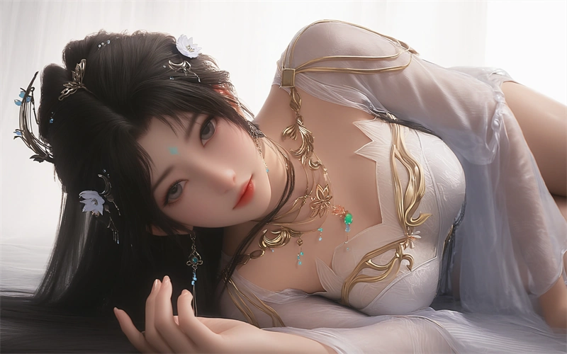 图片[3]-[第856期] [完美世界] [清漪 · 系列] 涩涩 [88P]-晚漫-共享AI国漫精致绘画AI高清视频