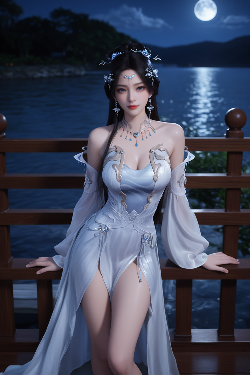 图片[3]-[第1071期] [遮天] [安妙依 · 系列] 月色下的风景 [237P]-晚漫-共享AI国漫精致绘画AI高清视频