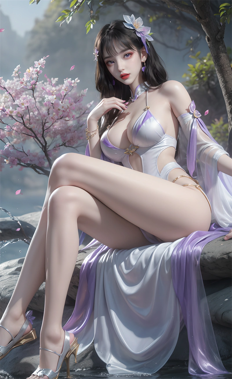 图片[3]-[第1145期] [百炼成神] [云落 · 系列]  肤白貌美黑丝大长腿 [78P]-晚漫-共享AI国漫精致绘画AI高清视频