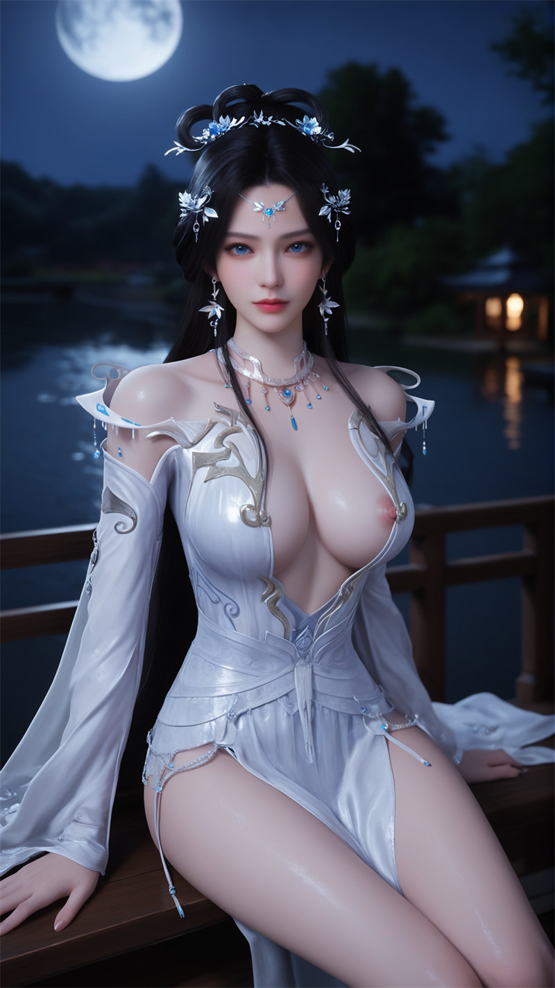 图片[2]-[第1071期] [遮天] [安妙依 · 系列] 月色下的风景 [237P]-晚漫-共享AI国漫精致绘画AI高清视频