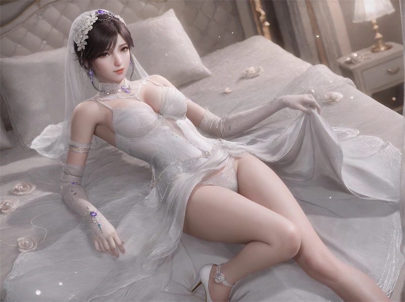 图片[3]-[第1143期] [吞噬星空] [徐欣 · 系列] 婚纱调教中出 [309P]-晚漫-共享AI国漫精致绘画AI高清视频