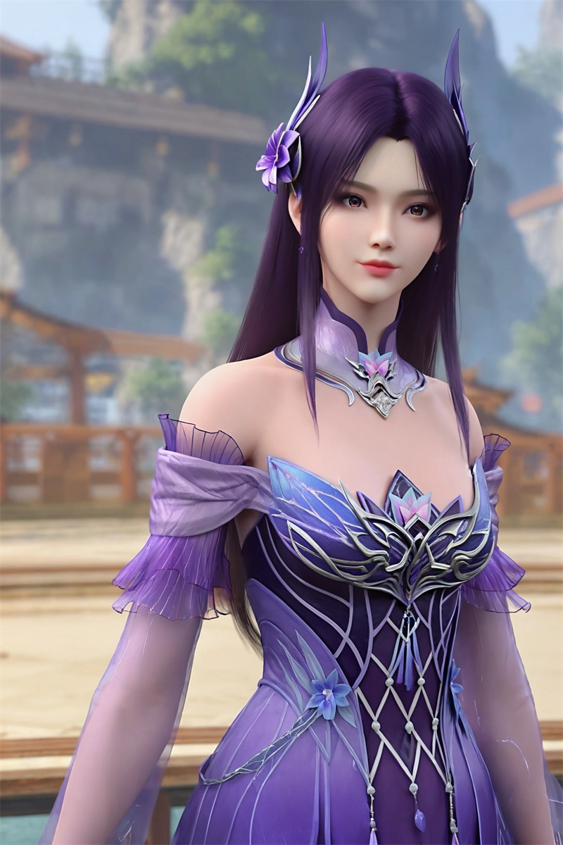 图片[1]-[第963期] [斗破苍穹] [小医仙 · 系列] 紫发翘臀 [177P]-晚漫-共享AI国漫精致绘画AI高清视频