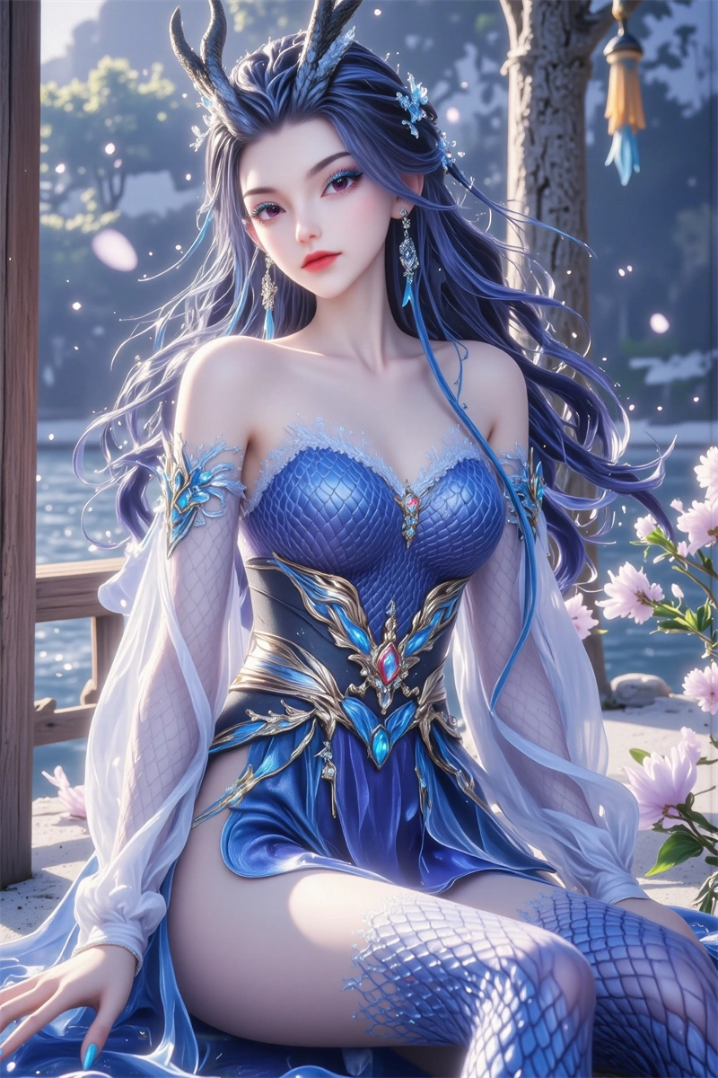 图片[1]-[第855期] [哪吒闹海] [敖闰 · 系列] 写真 [150P]-晚漫-共享AI国漫精致绘画AI高清视频