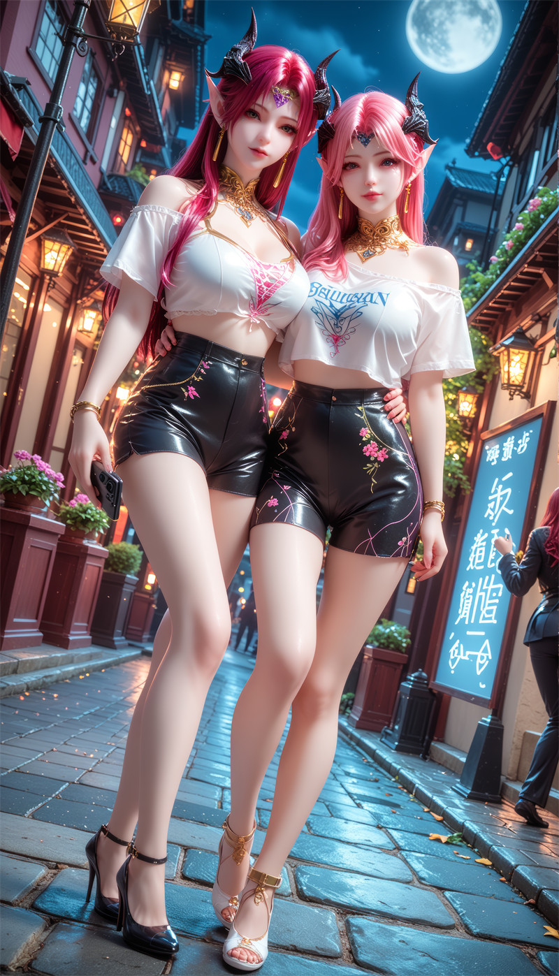 图片[3]-[第886期] [百炼成神] [妖夜 · 系列] 黑丝情趣内衣涩涩 [193P]-晚漫-共享AI国漫精致绘画AI高清视频