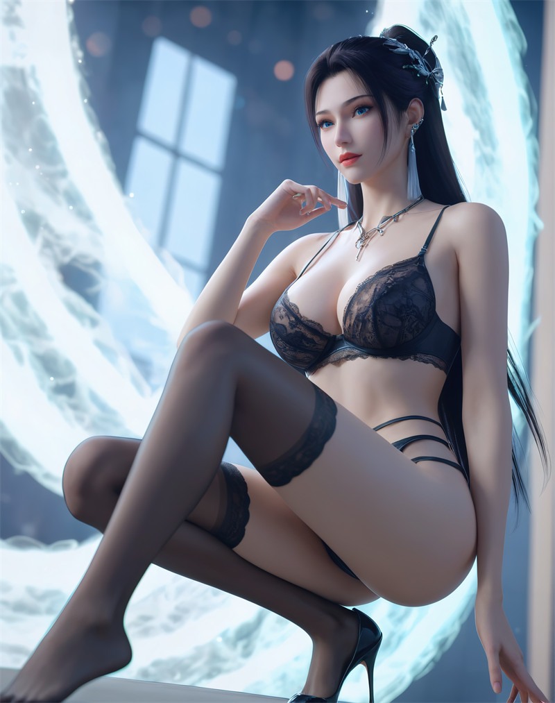 图片[3]-[第896期] [斗破苍穹] [云韵 · 系列] 性感黑丝内衣 [233P]-晚漫-共享AI国漫精致绘画AI高清视频