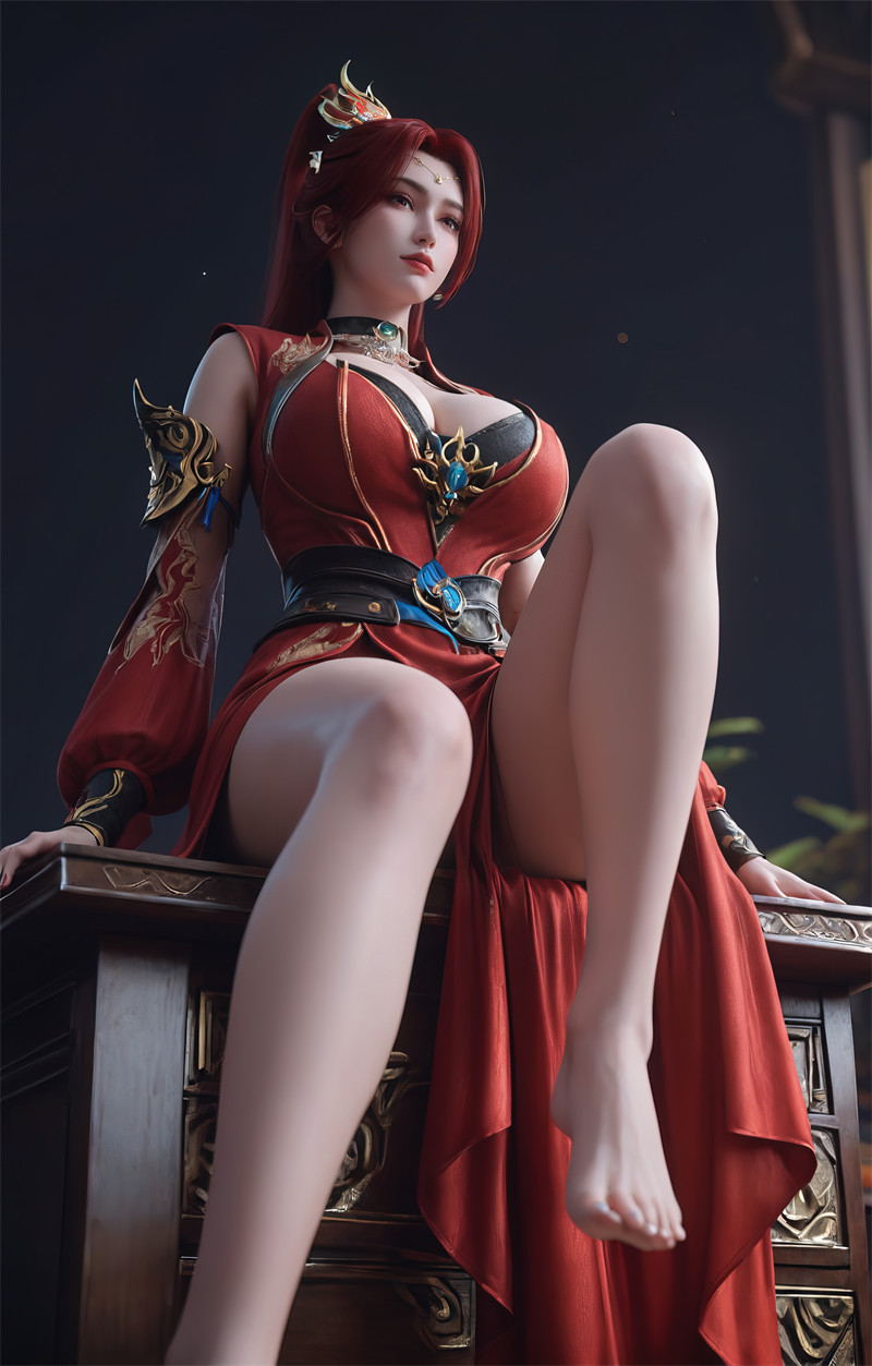 图片[3]-[第749期] [斗破苍穹] [唐火儿 · 系列] 涩涩 [315P]-晚漫-共享AI国漫精致绘画AI高清视频