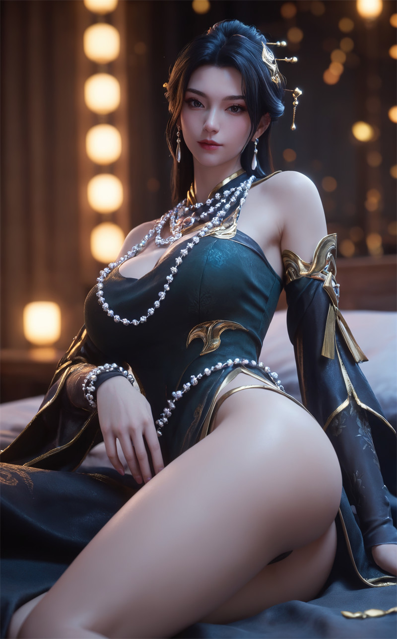 图片[2]-[第785期] [沧元图] [十三姨 · 系列] 涩涩 [328P]-晚漫-共享AI国漫精致绘画AI高清视频