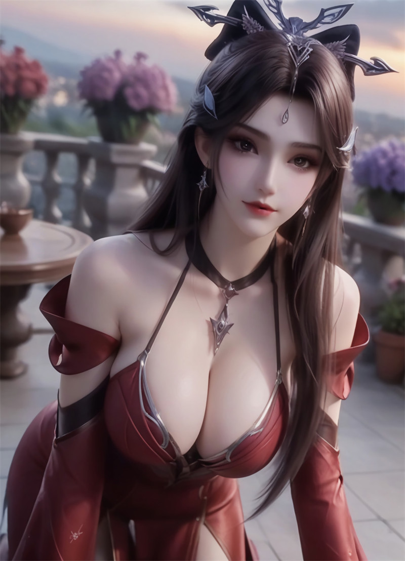 图片[1]-[第990期] [斗破苍穹] [萧媚 · 系列] 红衣制服巨乳 [101P]-晚漫-共享AI国漫精致绘画AI高清视频